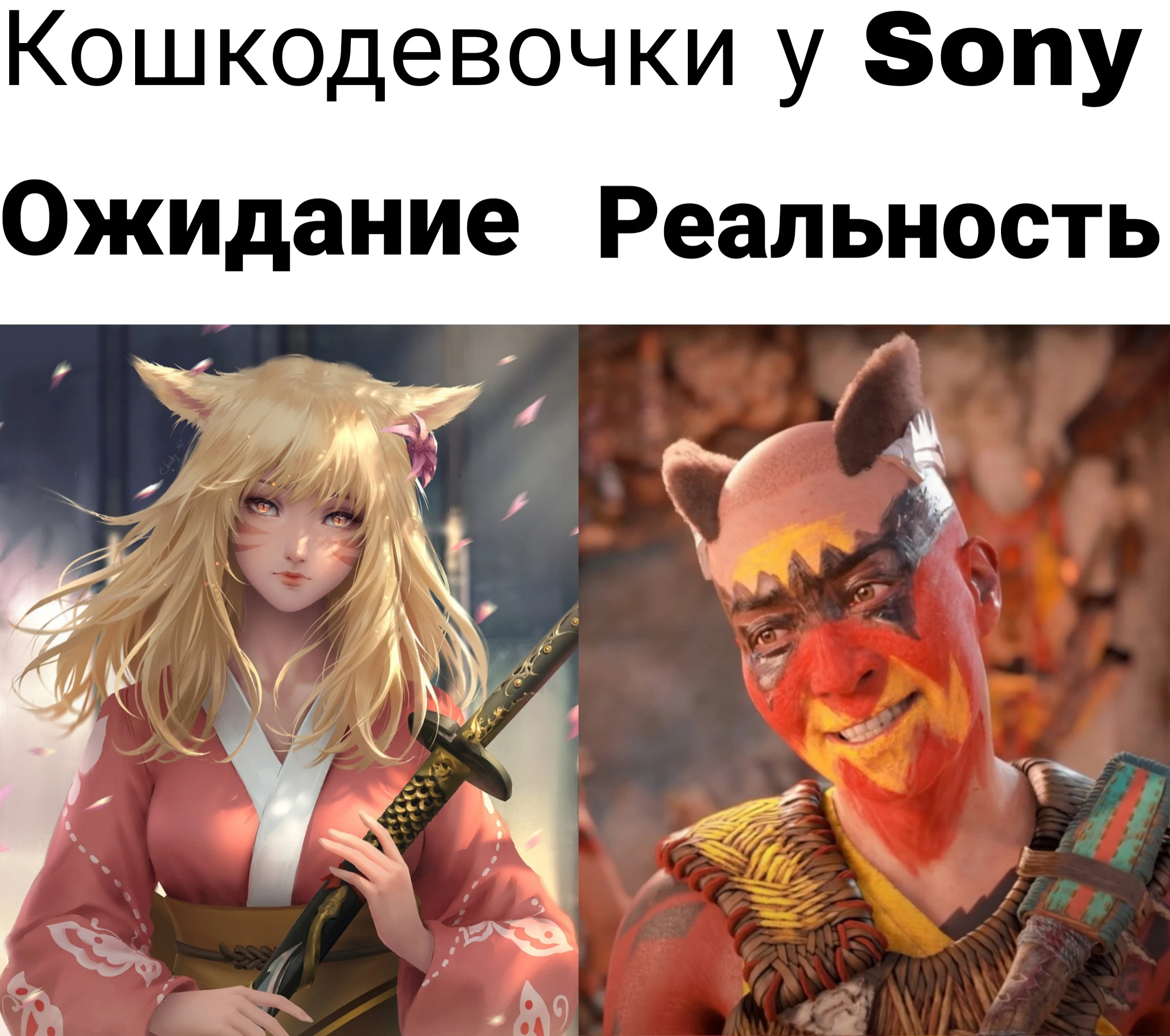 Кошкодевочки у Sony