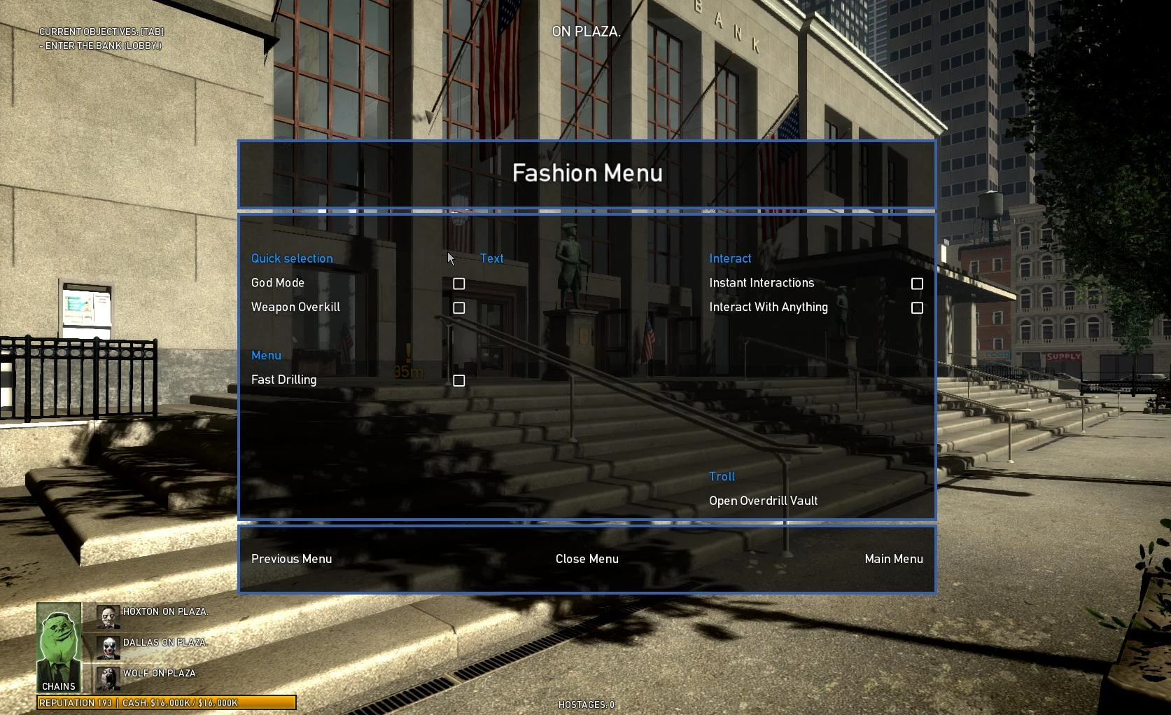 Payday: The Heist: P3DHack [0.01]