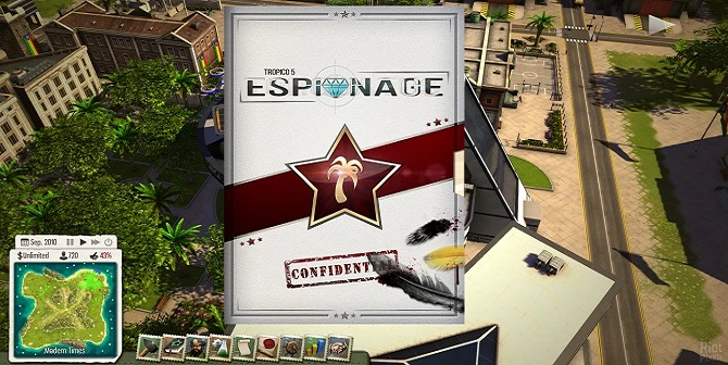 Релиз PC, Mac и SteamOS версий расширения Espionage для экономической стратегии Tropico 5 намечен на 28 мая 2015
