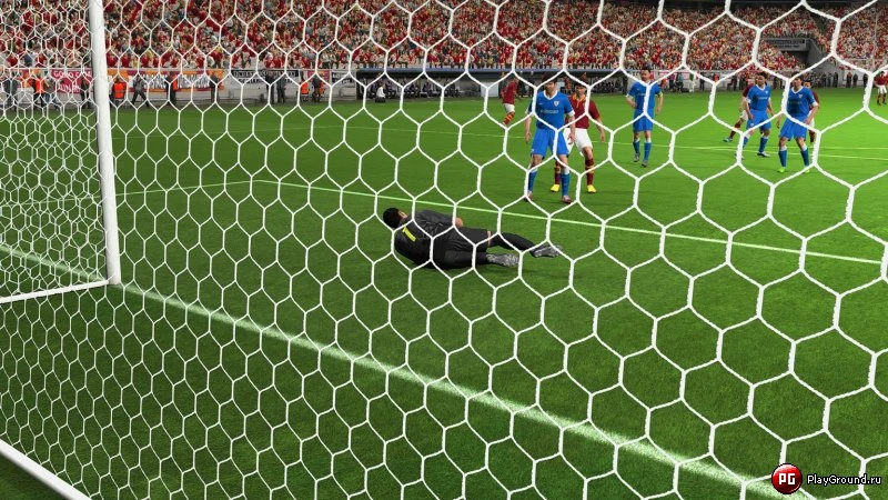 PES 2014 "Шестиугольная сетка для ворот"