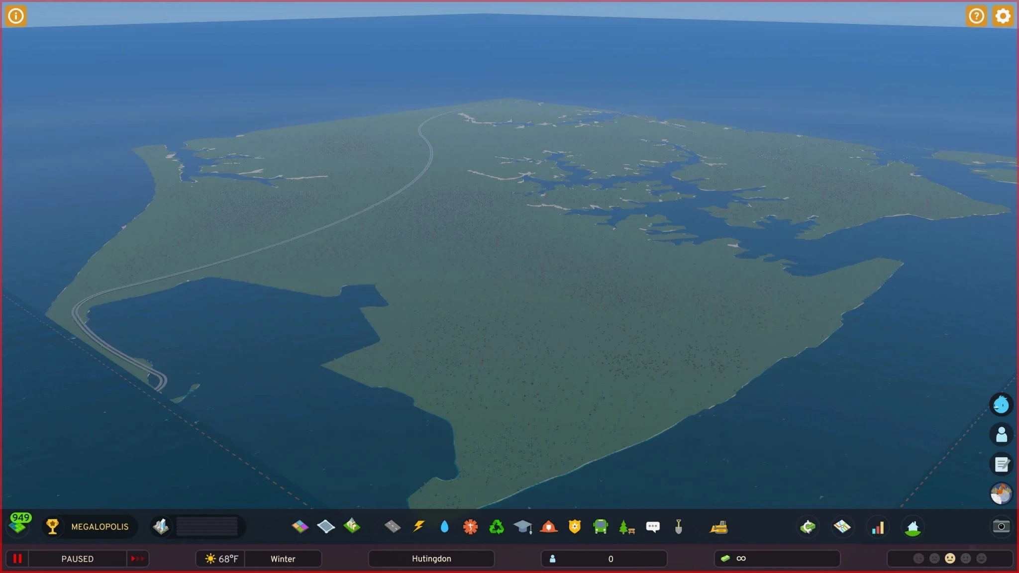 Cities: Skylines 2 "Карта - Norfolk VA"