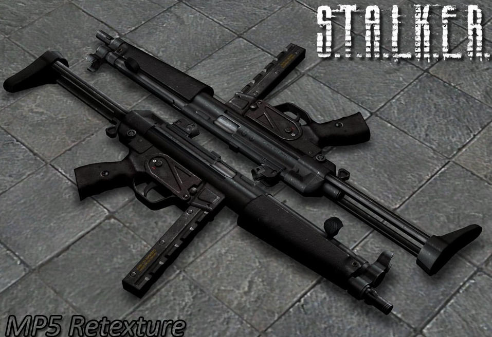 S.T.A.L.K.E.R.: Shadow of Chernobyl "Новая текстура MP5"