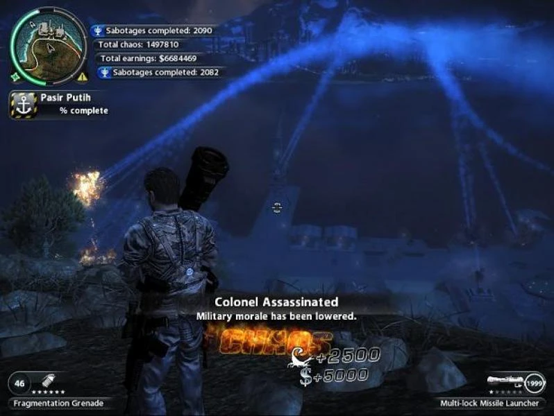 Just Cause 2 "Модернизированный «Multi-Lock Missile Launcher»"