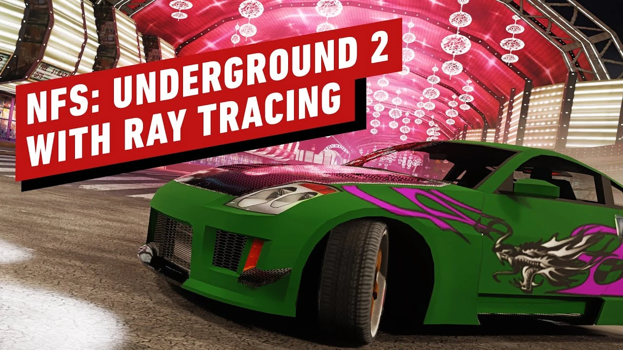 Стала доступна демо-версия мода RTX Remix для Need For Speed: Underground 2