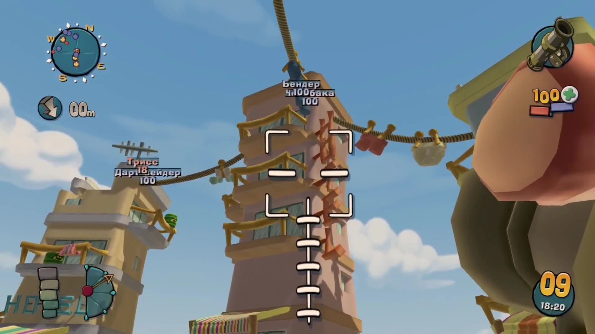 Worms Ultimate Mayhem. Бациллистая Трисс. #1 [PC] [LunoFox]