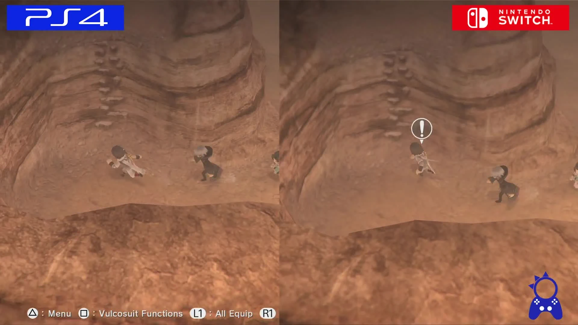 Сравнение графики Lost Sphear Nintendo Switch VS PS4