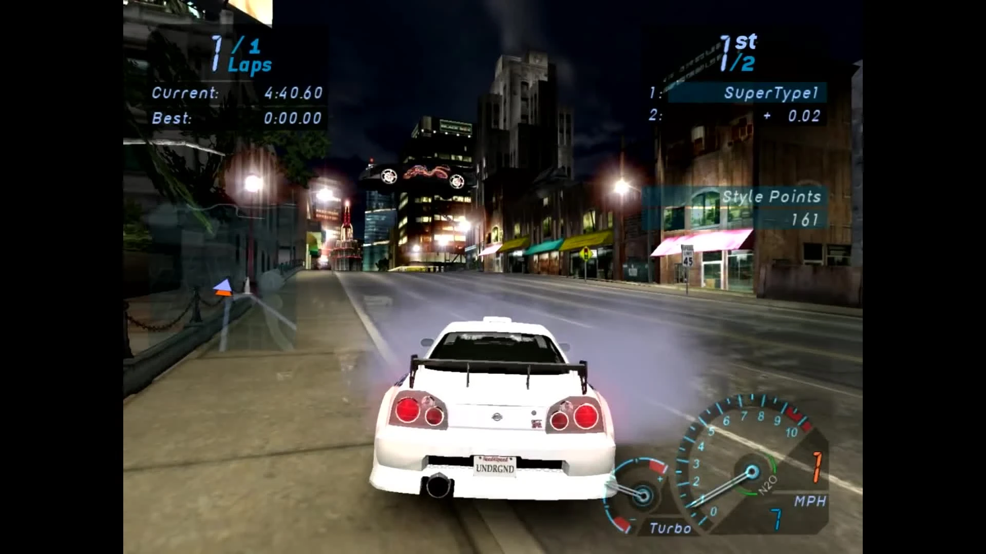 NFS: Underground - Тестирование сетевого свободного режима