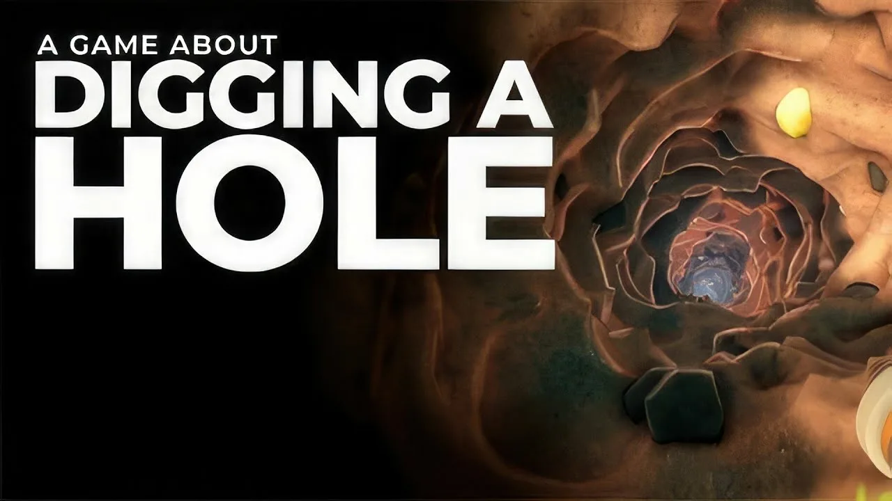 A Game About Digging A Hole "Сохранение - полная прокачка, много денег и предметов"