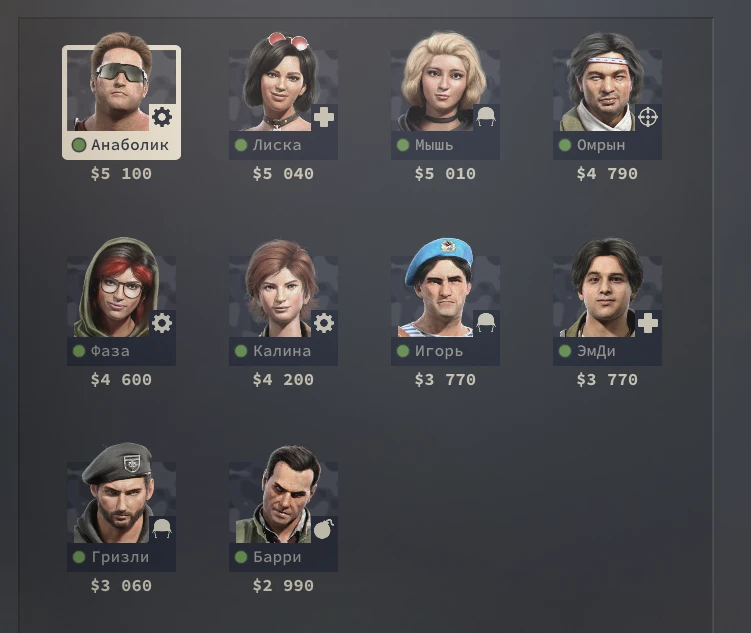 Гайд по отношениям между наемниками в Jagged Alliance 3