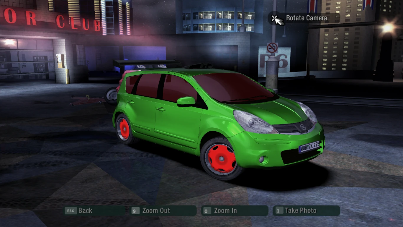 Need for Speed: Carbon "Nissan Note" [v2.0]