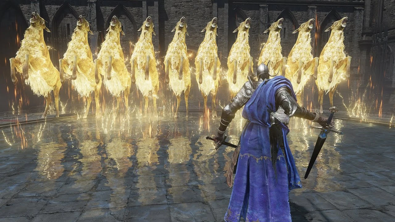 10 гигантских молниеносных козлов против боссов в Elden Ring - Shadow of the Erdtree