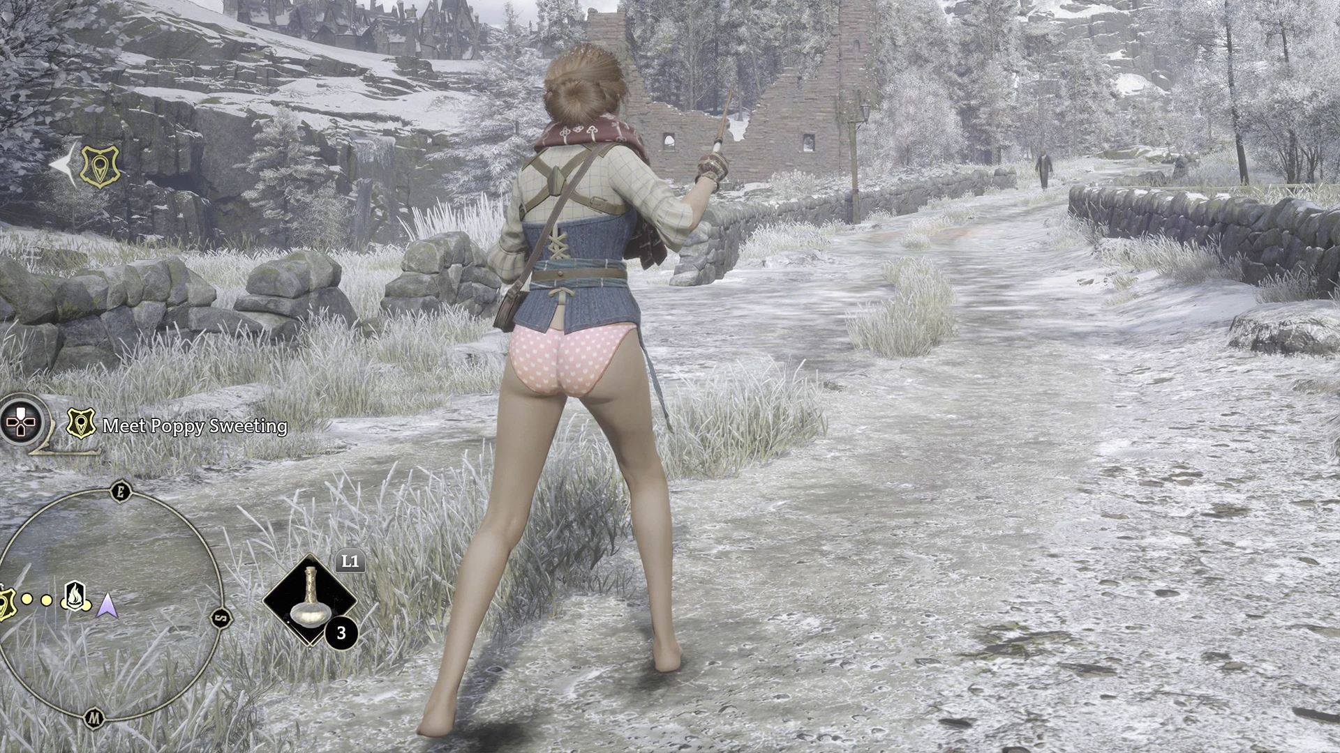 Hogwarts Legacy "Милые трусики"