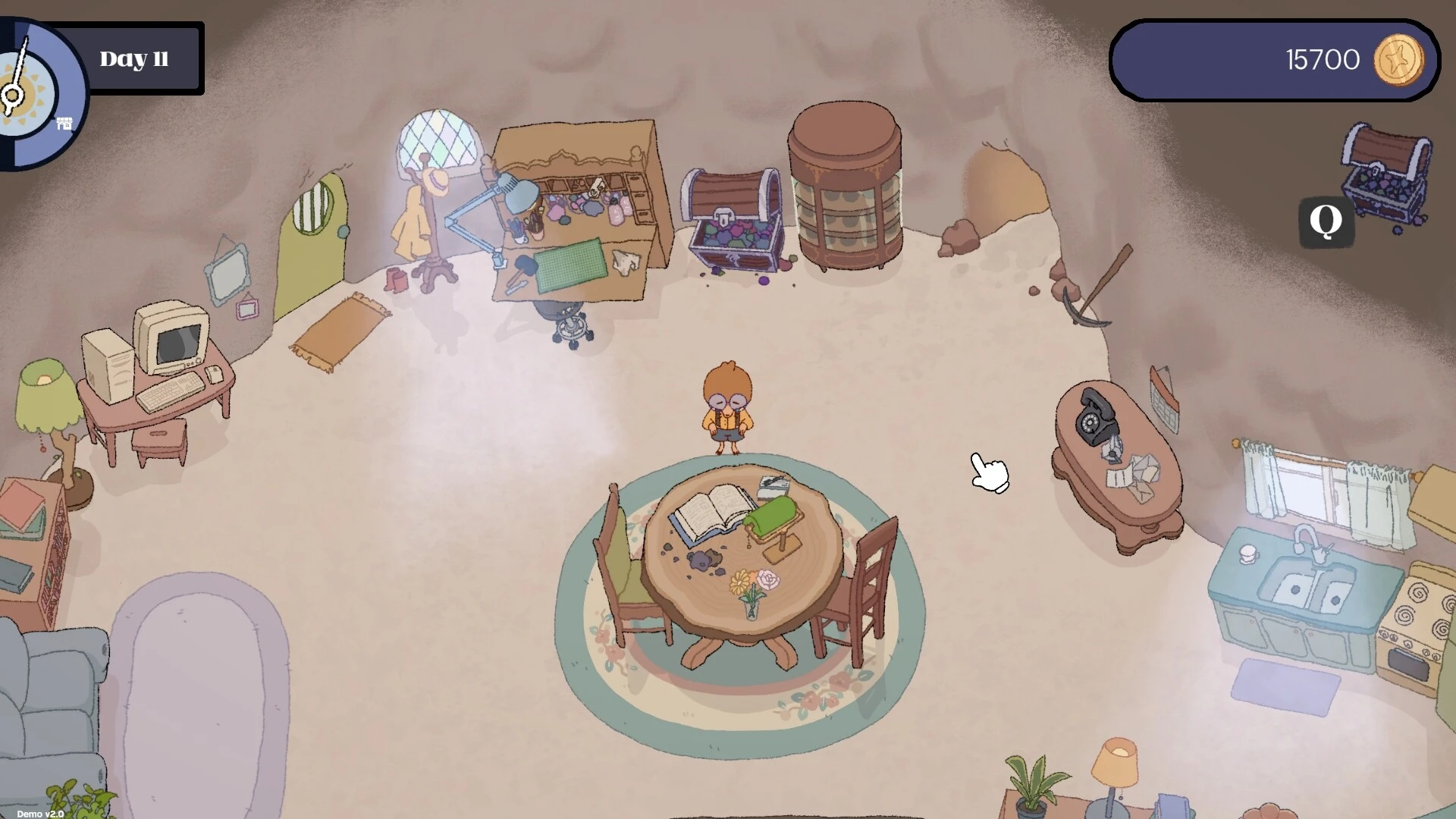 Gemporium: A Cute Mining Sim "Таблица +4 для Cheat Engine: Деньги, таймер, скорость" [1.0.6] {ColonelRVH}