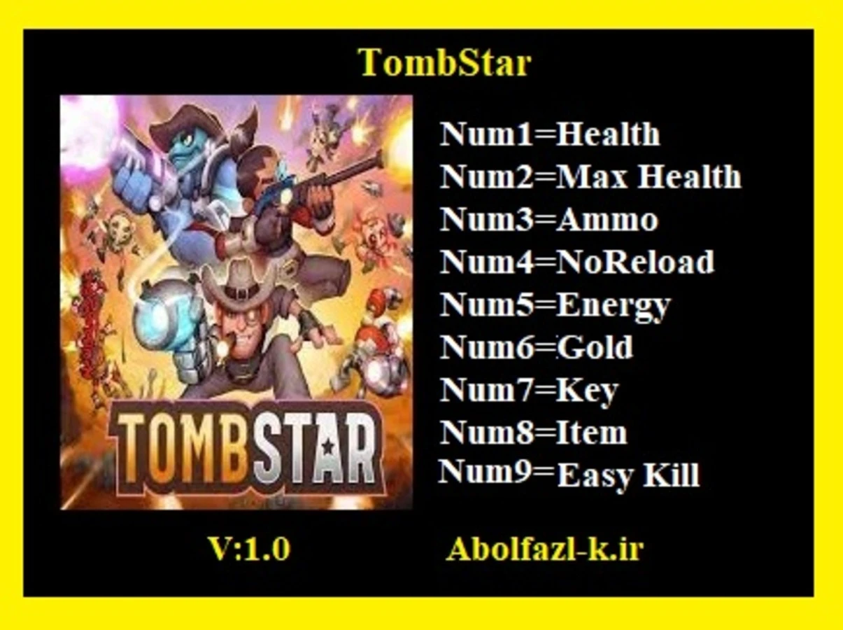 TombStar "Трейнер +9" [1.0] {Abolfazl.k}