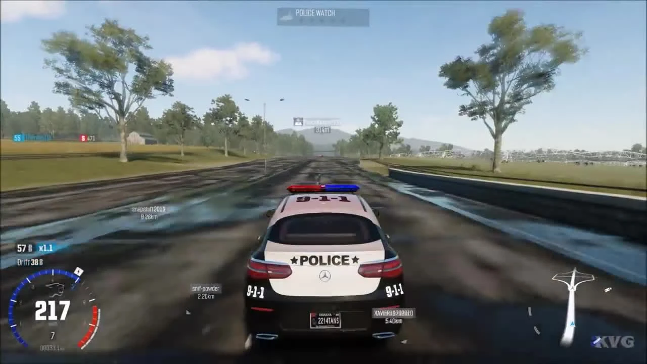 Mercedes-Benz GLC 250 4Matic Coupe (Police Car) - Тест-драйв Геймплей