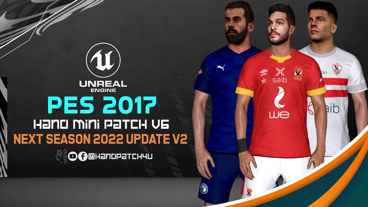 PES 2017 "Hano MiniI Patch v6 Обновление 2 "