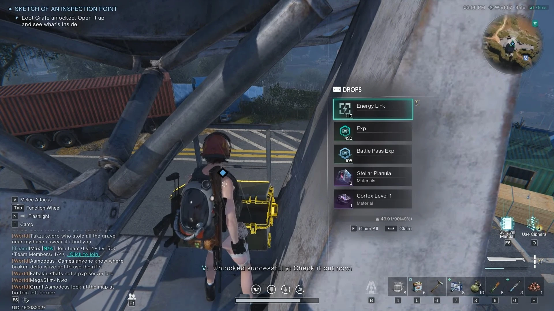 Как найти чип-карты и открыть крипто-замок в задании "Набросок пункта досмотра" в Once Human