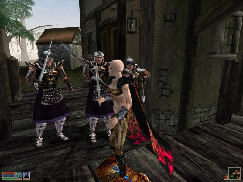 Morrowind "Женский Вампирский Наряд"