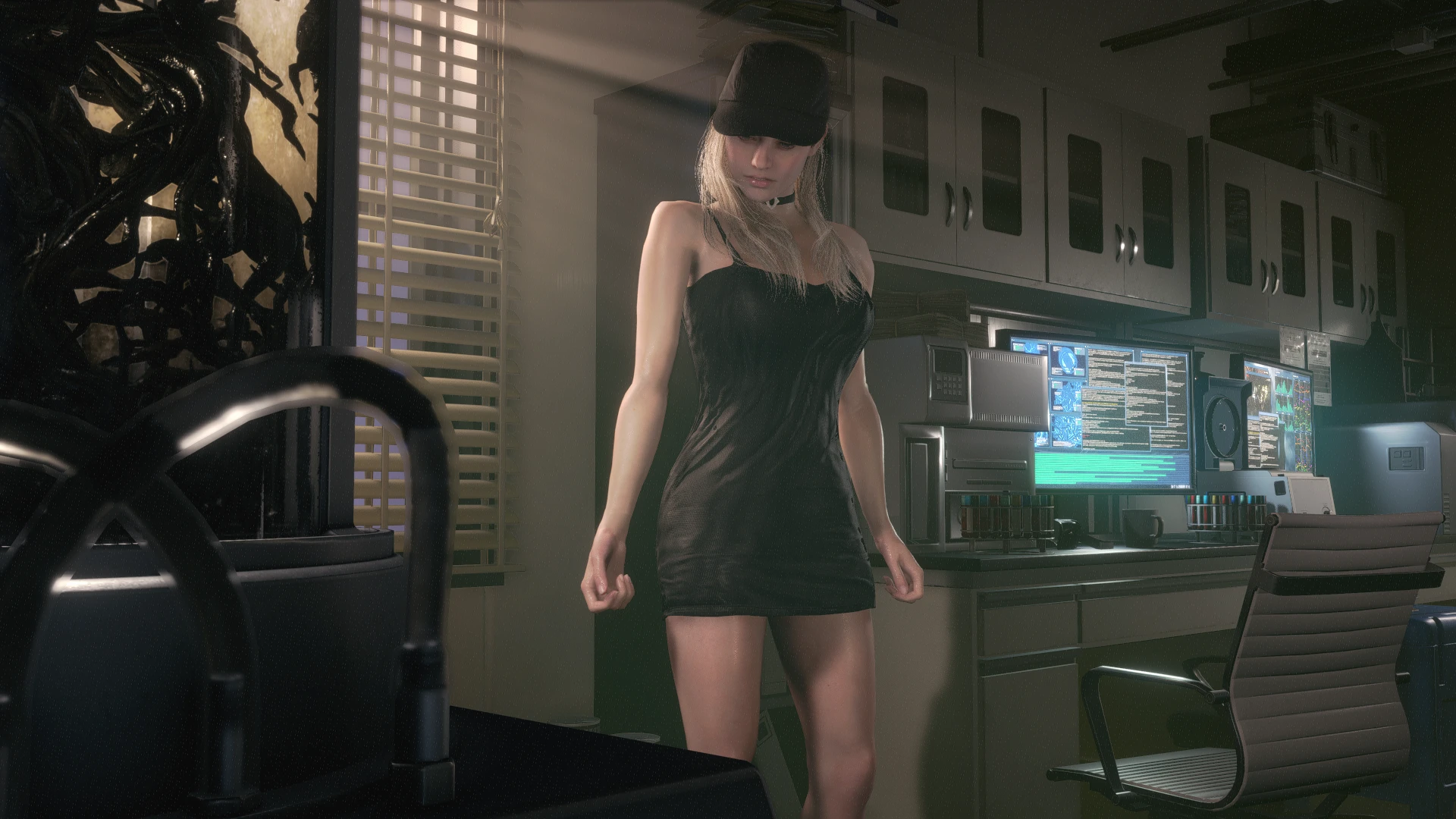 Resident Evil: Village "Розмари в сексапильной черном платье"