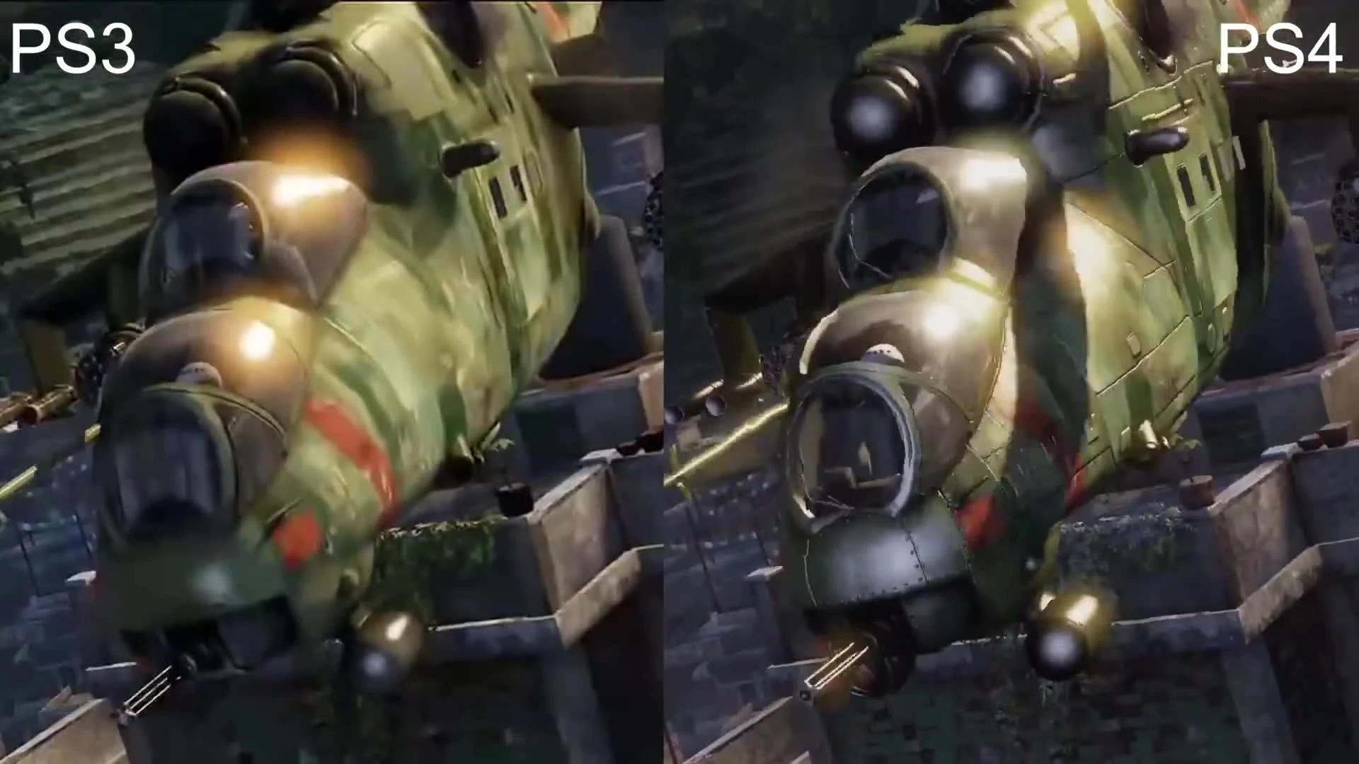 UNCHARTED - Сравнение PS3 Vs PS4