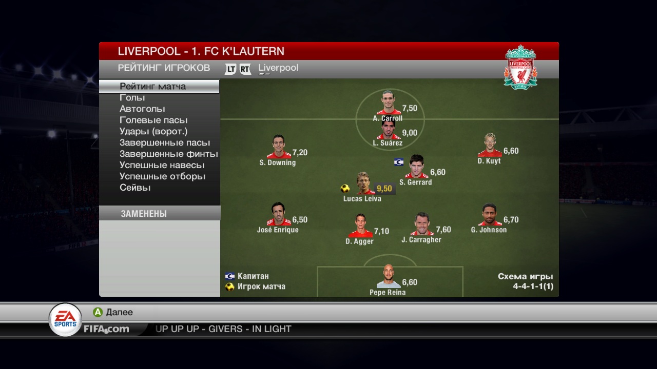 FIFA 12 "Mini Faces Liverpool"