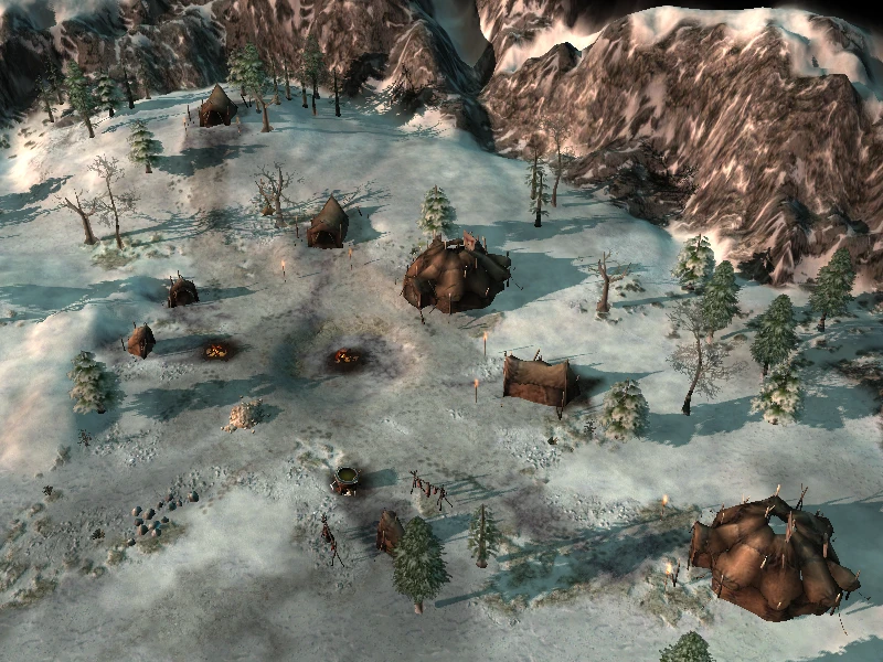 Lord of the Rings BFME II: The Rise of the Witch-king "Карта Гундабад"