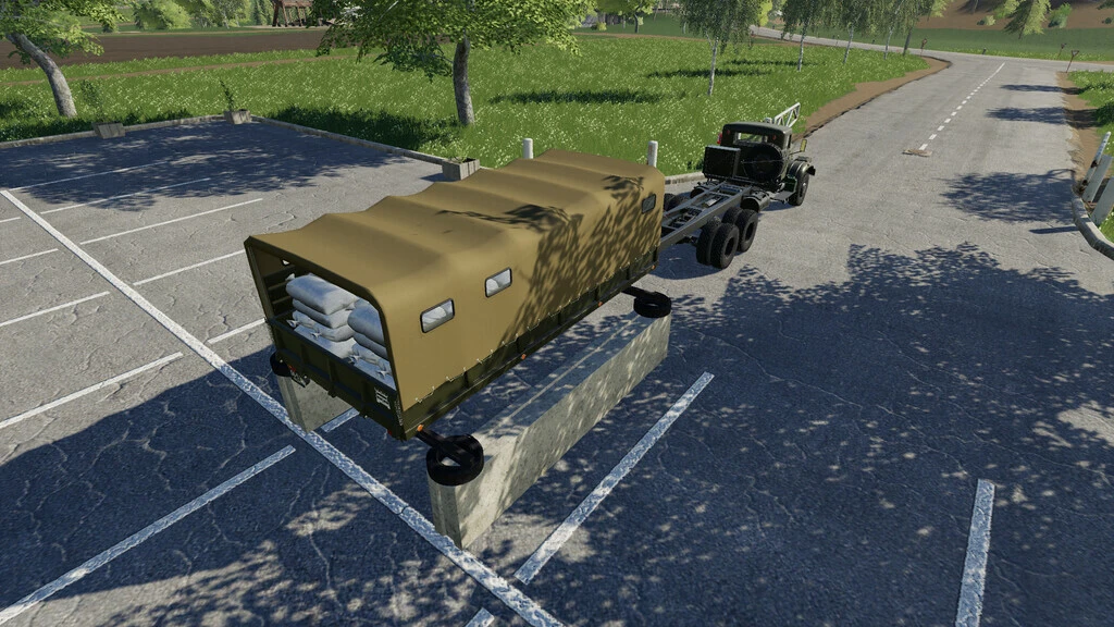 Farming Simulator 19 "КрАЗ-257 v 1.3 "