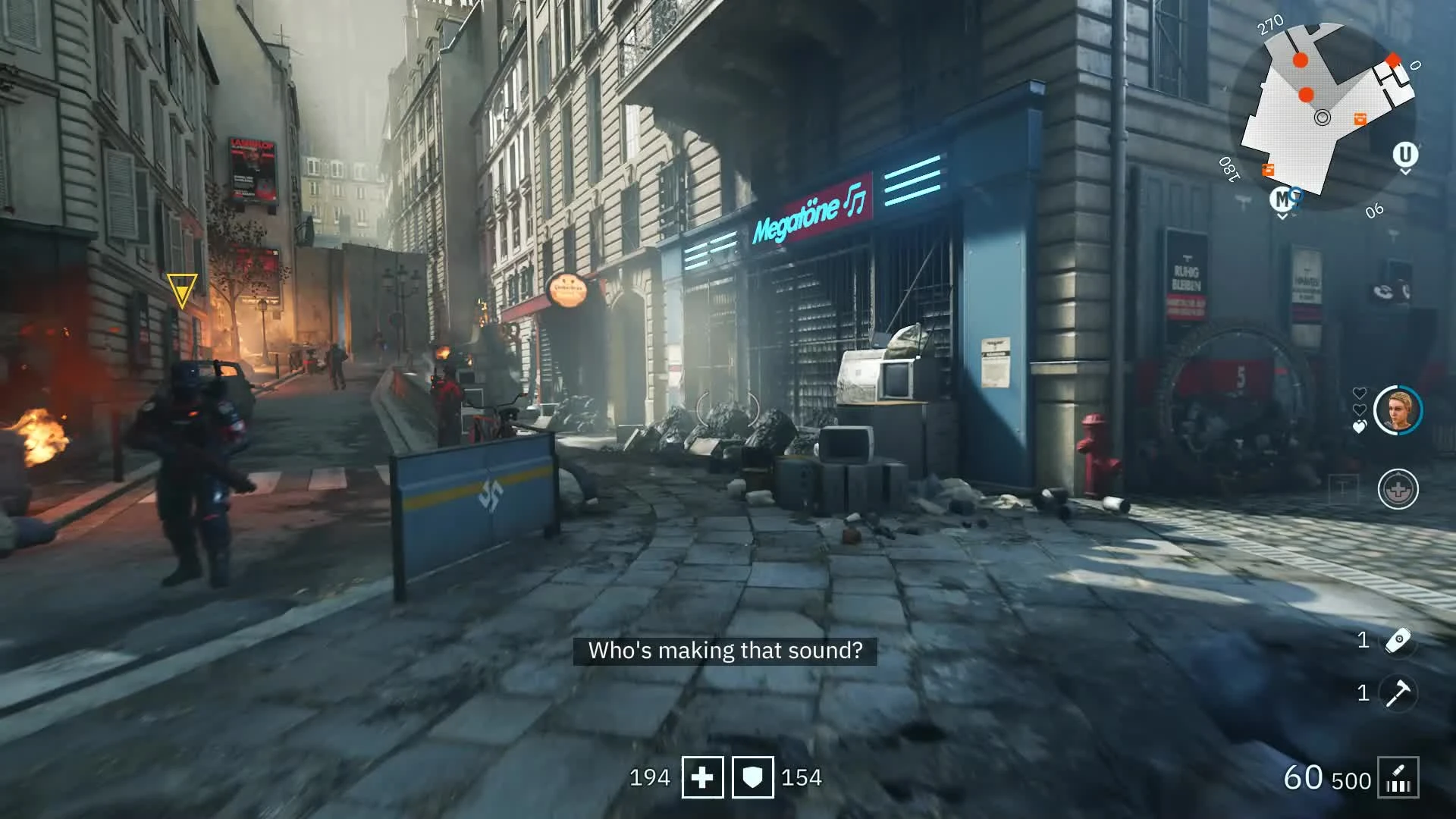 В Wolfenstein: Youngblood нашли отсылку к Dishonored