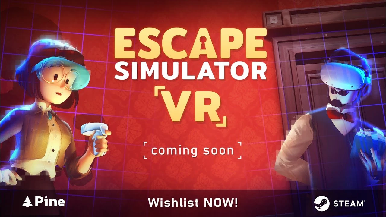 VR-головоломка от первого лица Escape Simulator VR скоро выйдет на ПК в Steam