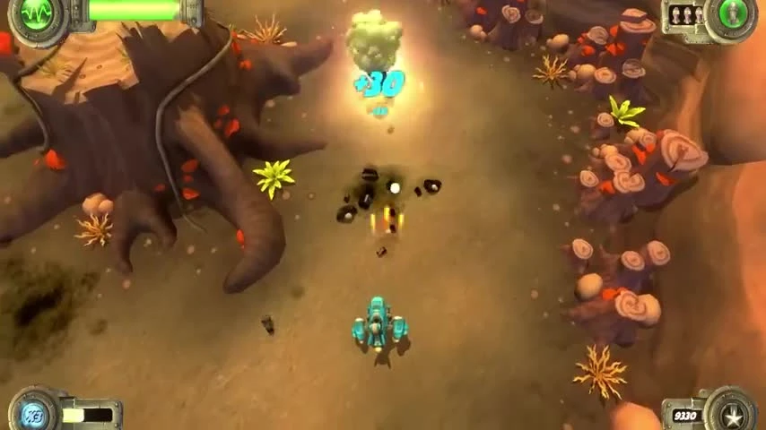 Blue Rider - Геймплей - Part 2 (Stage 2 & 3)