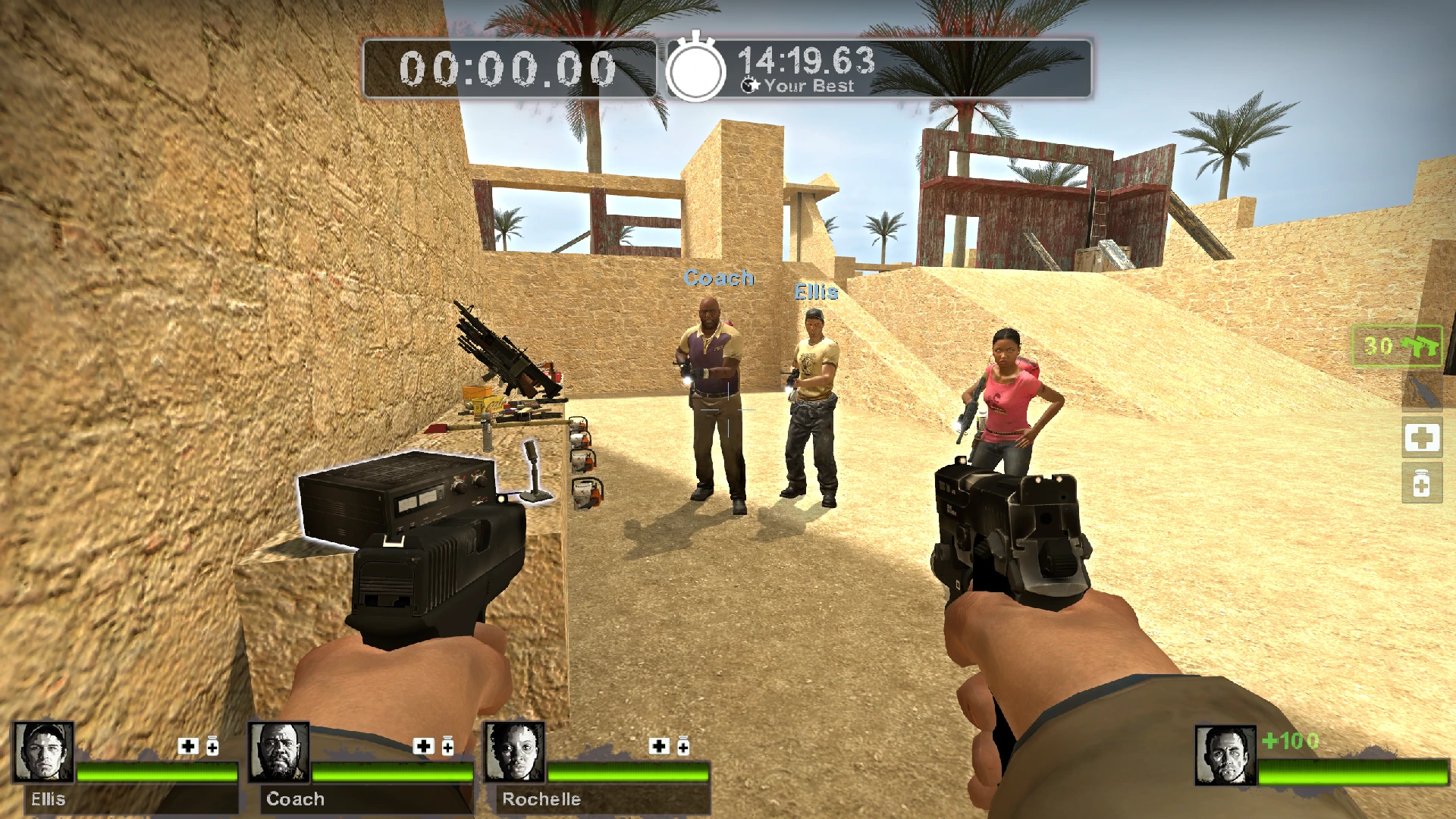 Left 4 Dead 2 "Карта L4D2 16fight - Выживание"