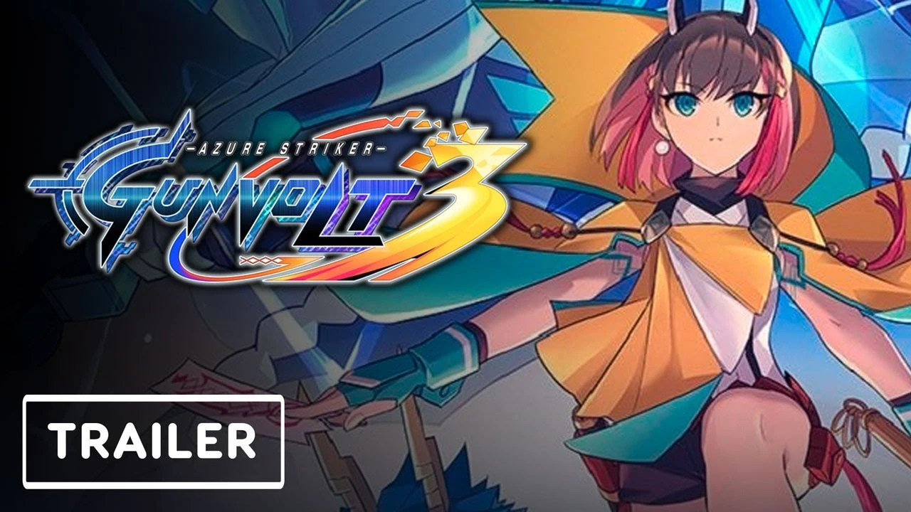 Аниме и роботы - вышел трейлер Azure Striker Gunvolt 3
