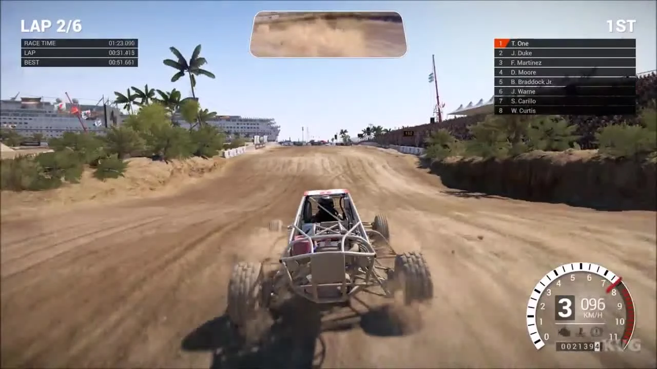 DiRT 4 - Baja Мексика - Land Rush Геймплей (PC HD)