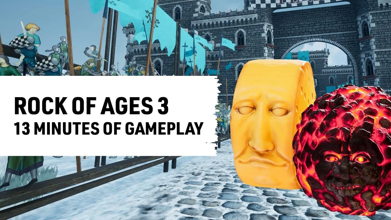 13 минут геймплея Rock of Ages 3 с PAX East 2020