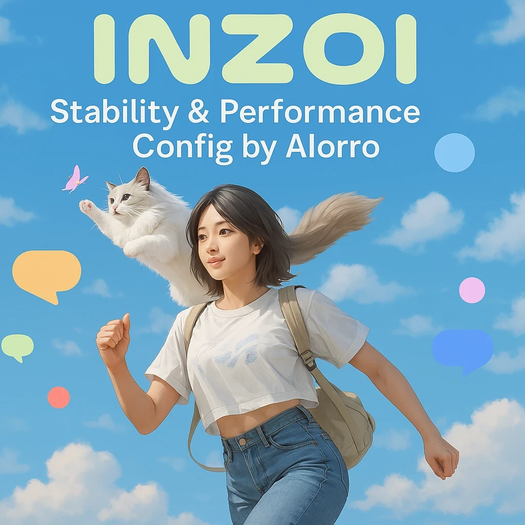inZOI "Конфиг на стабильность и производительность"