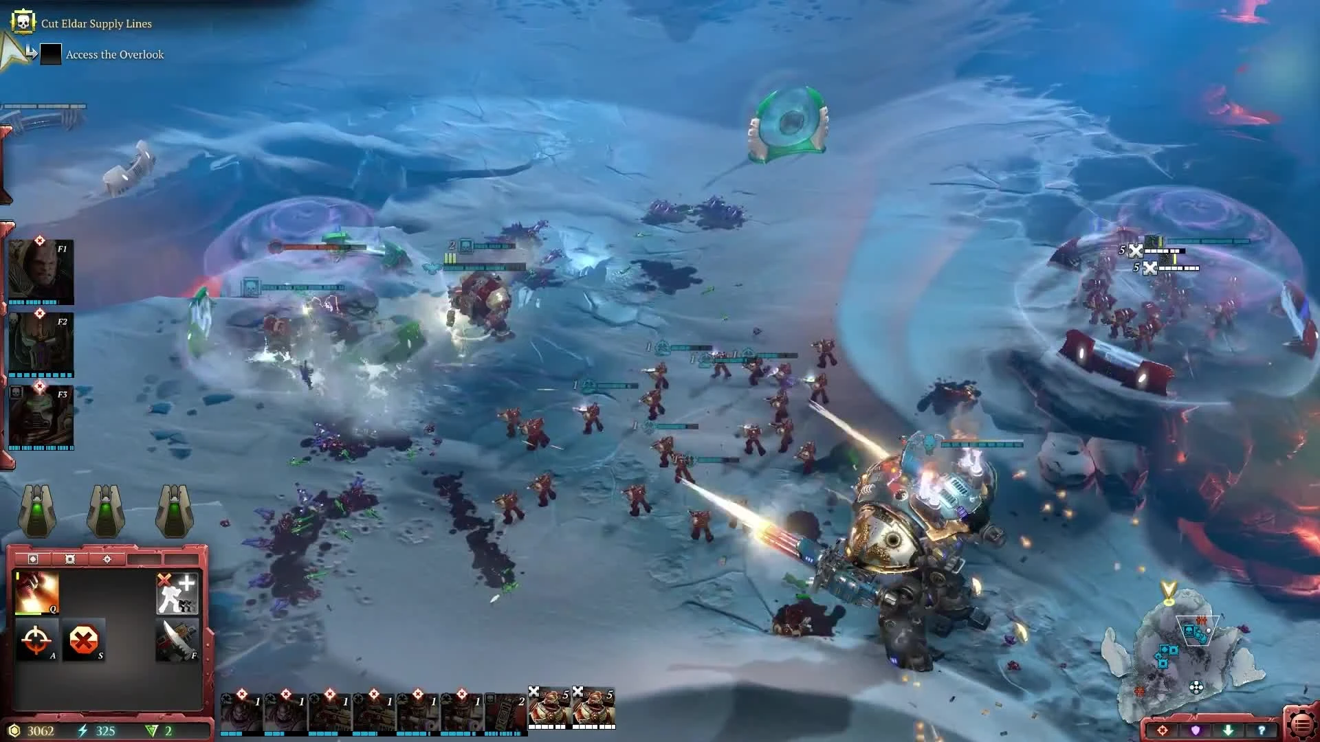 Космодесант во всей красе в расширенном геймплейном ролике Dawn of War 3 с E3