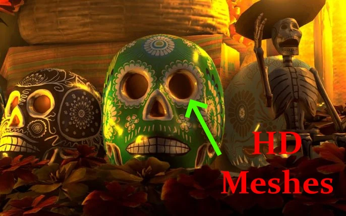 Shadow of the Tomb Raider "HD Meshes"