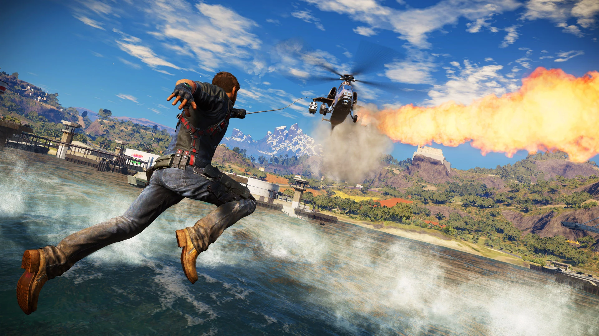 Just Cause 3, одной из лучших игр серии, исполняется 10 лет