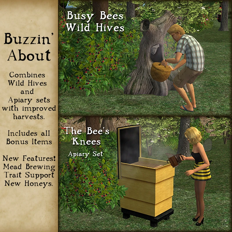 The Sims 2 ''Пчеловодство и сбор воды''