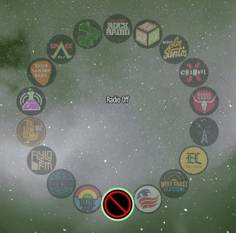 Grand Theft Auto 5 "Colored Radio V1.3"