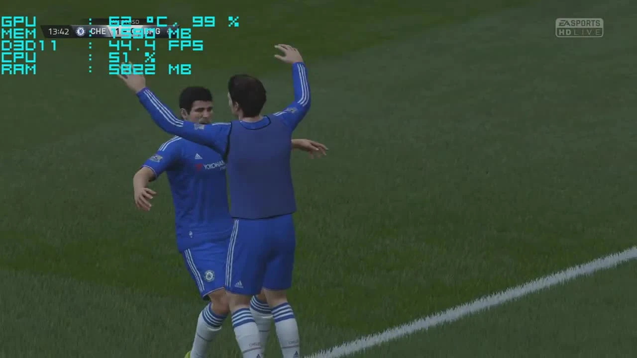 FIFA 16 "Тест производительности на FX 8350, GTX 750 TI, 8GB RAM"