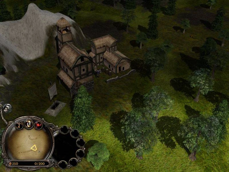 Lord of the Rings: BFME II The Rise of the Witch-king "Карта - Part of Shire"