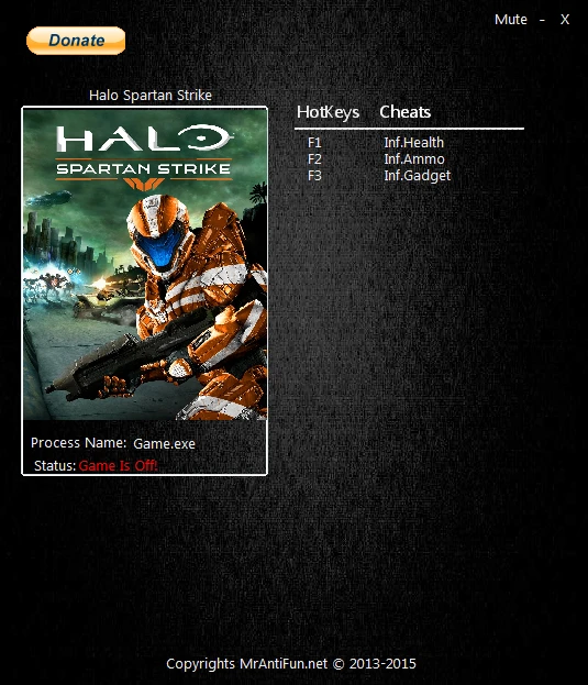 Halo: Spartan Strike: Трейнер/Trainer (+3) [1.0] {MrAntiFun}