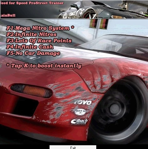 Трейнер (+5) для Need for Speed ProStreet