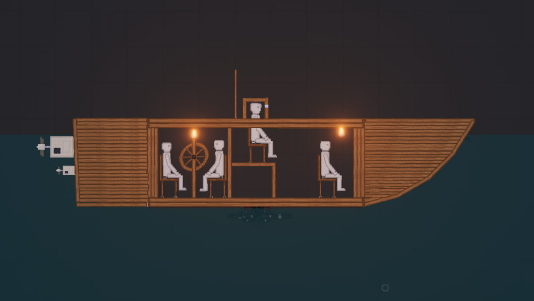 People Playground "Подлодка по чертежам Леонардо Да Винчи" [1.27.5+]