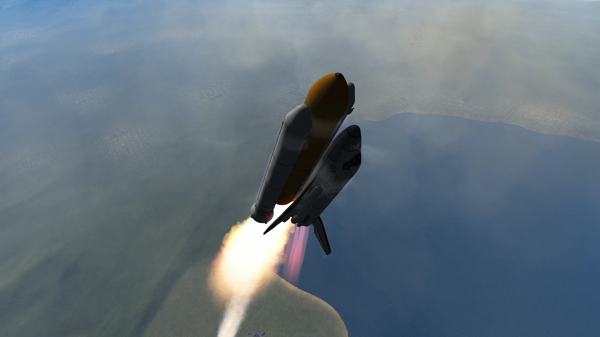 Kerbal Space Program "Шаттл Дискавери"