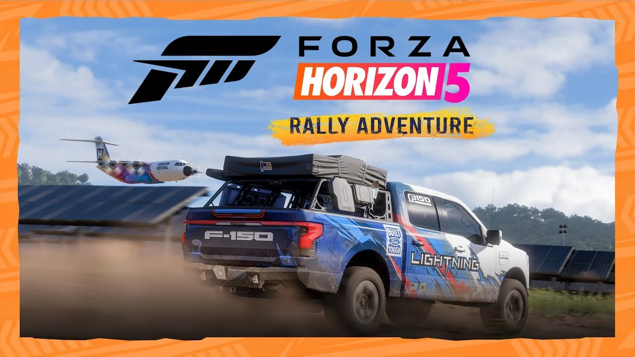 Ford F-150 LP в новом видеоролике расширения Rally Adventure для Forza Horizon 5