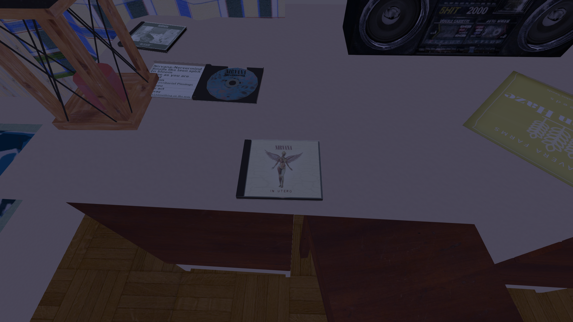 My Summer Car "CD диск - Альбом Nirvana "In Utero"