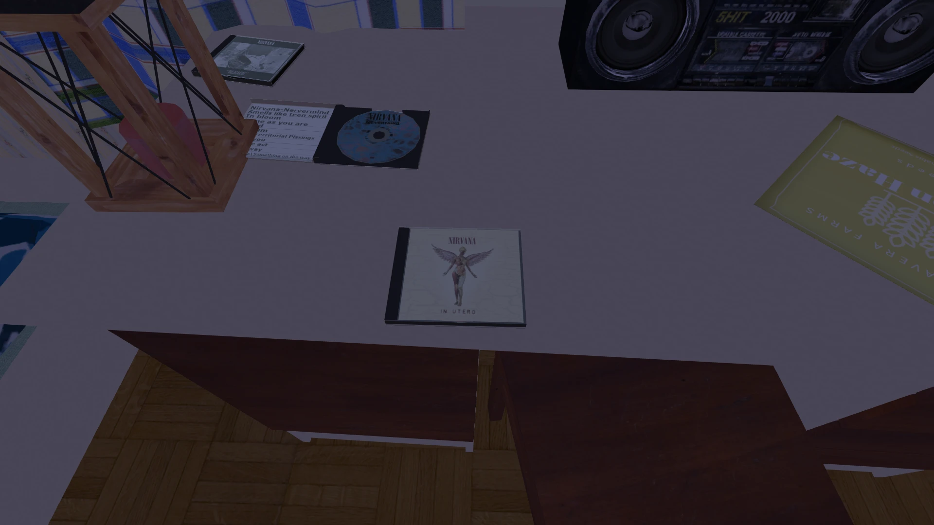 My Summer Car "CD диск - Альбом Nirvana "In Utero"