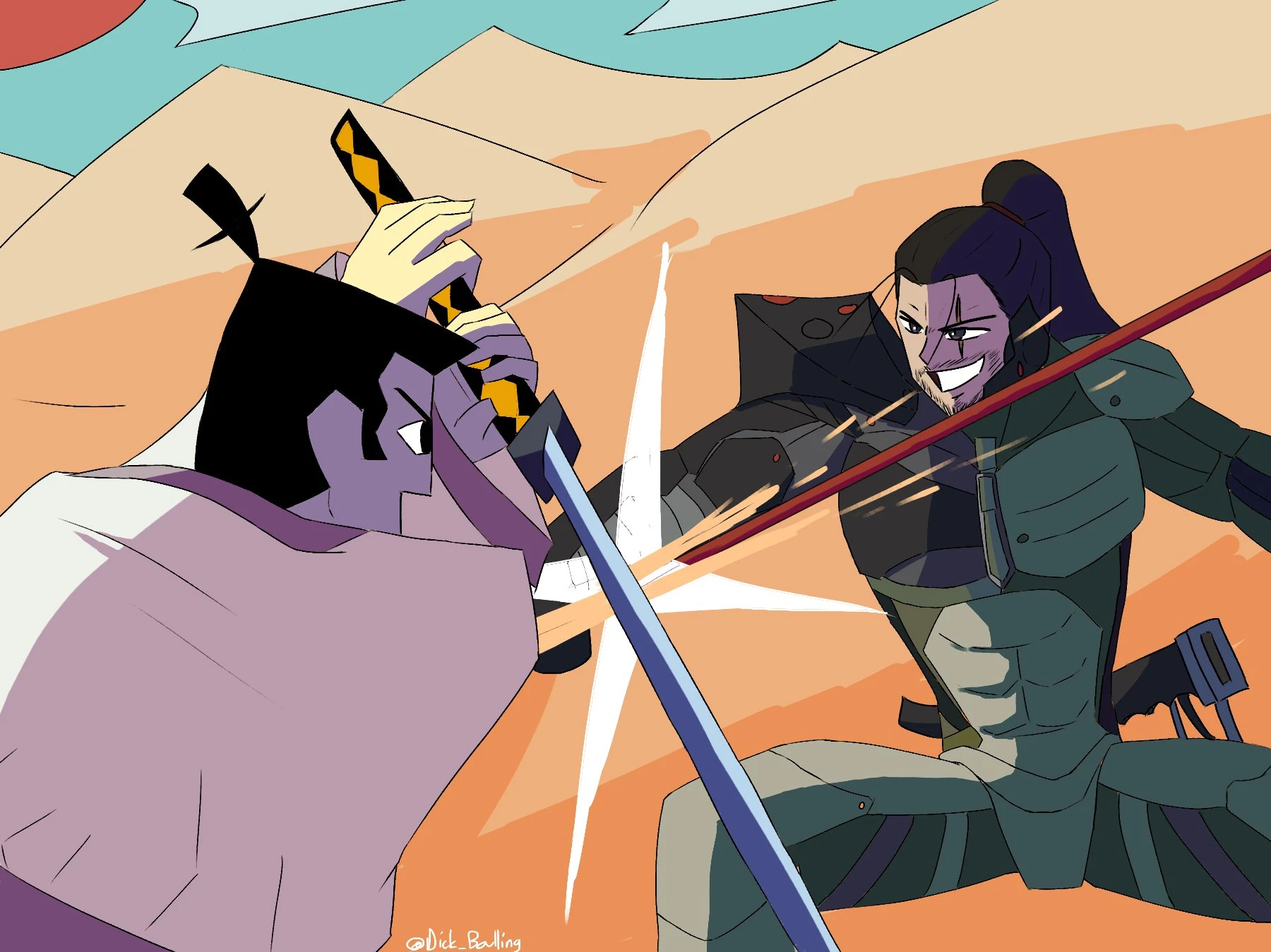 Самурай Джек опять попал в другое измерение